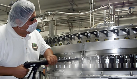 蒸汽清洗食品厂车间